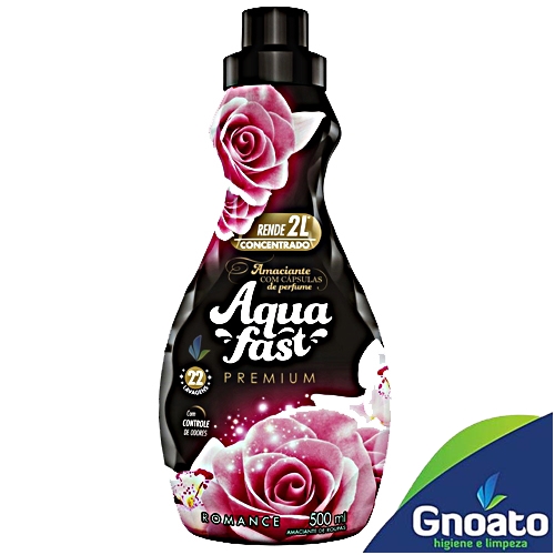 Amaciante AQUAFAST Romance Concentrado 500 ml
