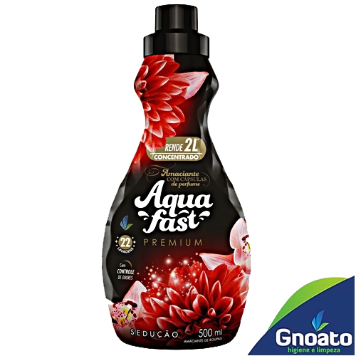Amaciante AQUAFAST Sedução Concentrado 500 ml