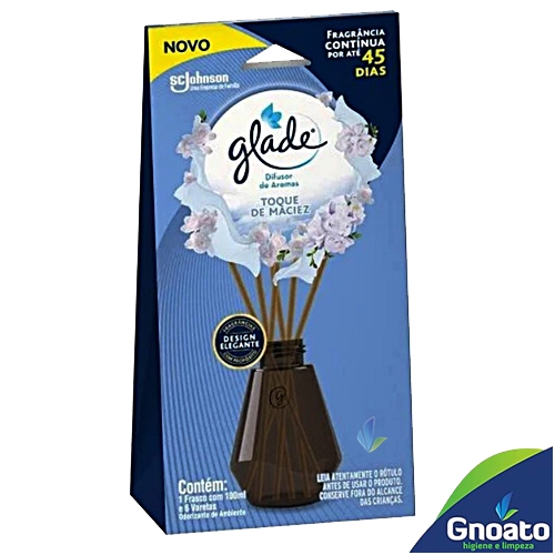 Essencia Difusor De Varetas GLADE Toque De Maciez 100 ml