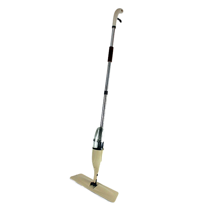 Conjunto Mop Plano Spray NOBRE Elegance Com Reservatório, Gatilho e Cabo Em Aço